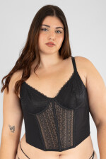 Corset rubi Negro
