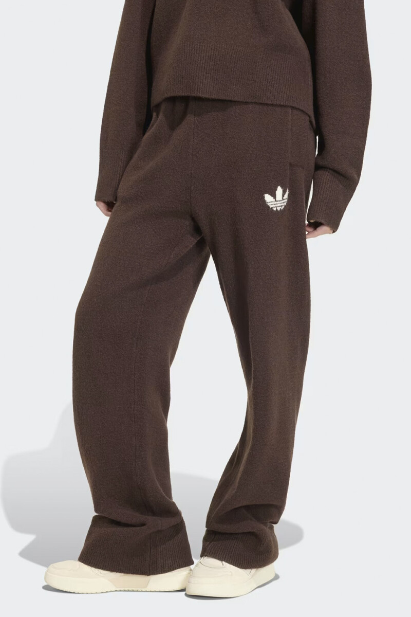 PANTALÓN DE PUNTO ESSENTIALS Marron