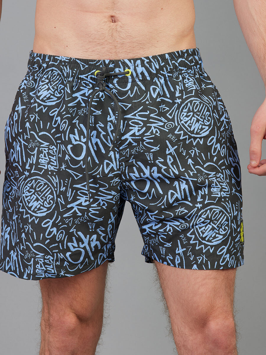 SHORT AKIM DIXIE - Gris Oscuro 