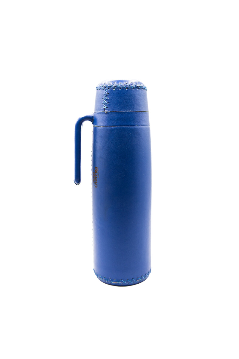 MATE CHARRUA TERMO FORRADO AZUL