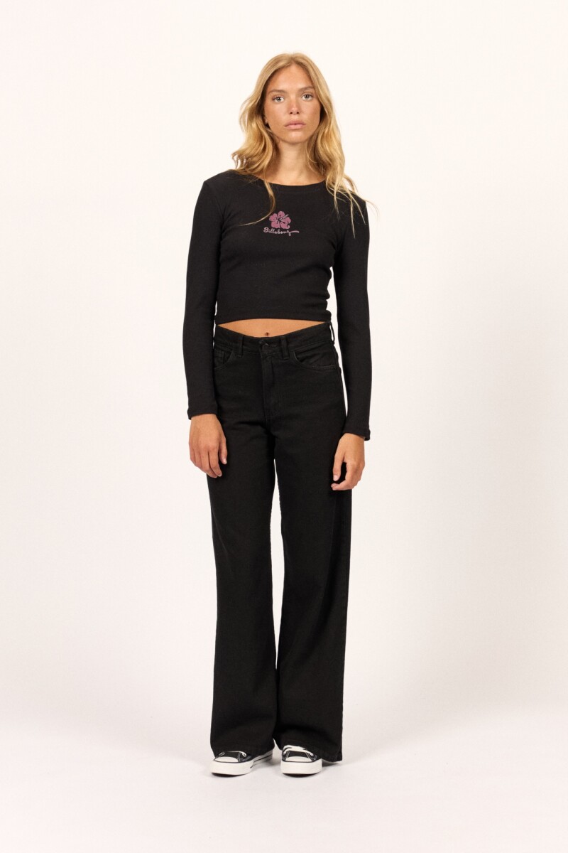 JEAN FREE WIDE BLACK J-negro