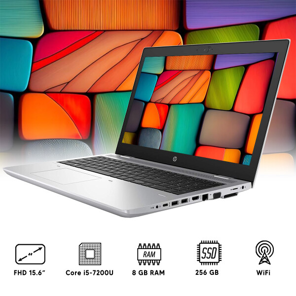Notebook Hp Probook 650 G3 I5/ 8 Gb Ram/ 256 Gb Ssd NOTEBOOK RFPL HP 650 G3 I5/8/256/15.6"