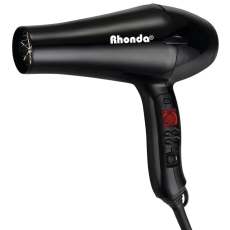 SECADOR DE PELO RHONDA IONIC NEGRO SECADOR DE PELO RHONDA IONIC NEGRO