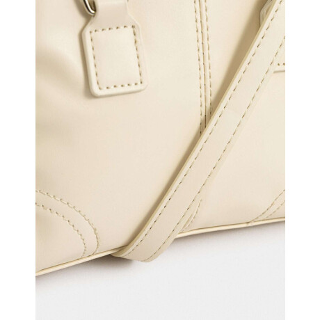 Carteras Medianas Blanco Crudo