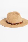 Sombrero cinta removible camel