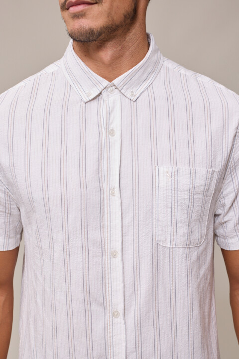 CAMISA M/C GLIANO POLANCO Blanco