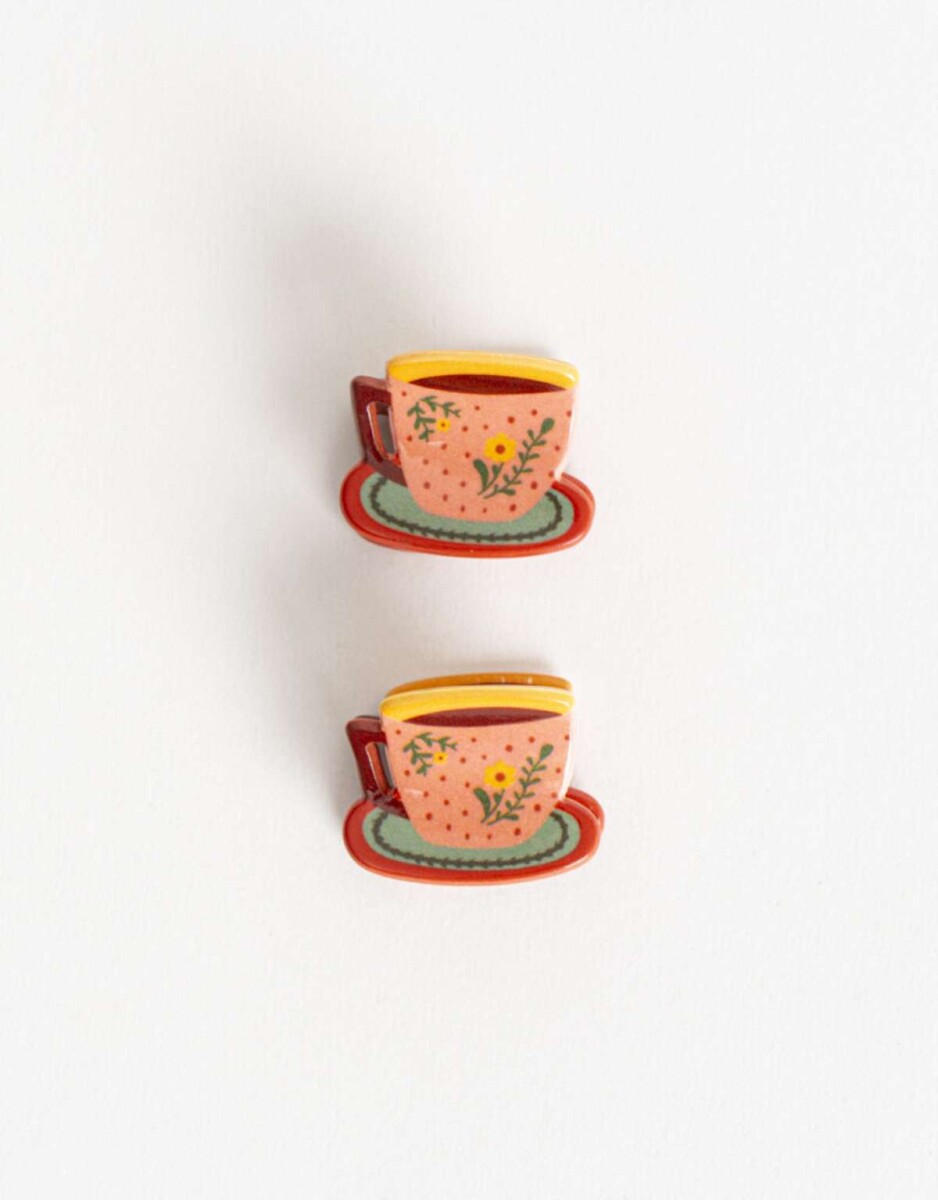 Set X2 Miin Borches De Taza - Combinacion Multicolor 