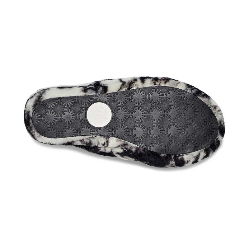Fluff Yeah Slide Marble W - Mujer Black