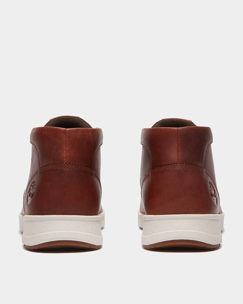 Zapatillas Parker Street Mid Hombre Rust Full Grain