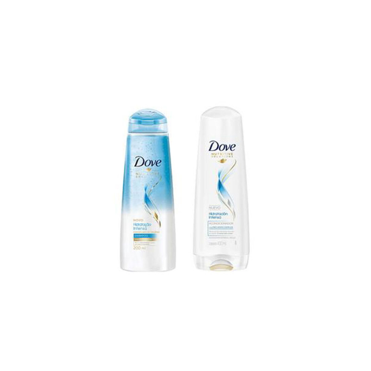 DOVE Pack 400ml+200ml HIDRATACION INTENSA (Shampoo y Acondicionador) 