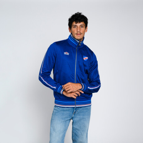 CAMPERA MONOGRAM CNdeF Nacional Hombre Azul Marino