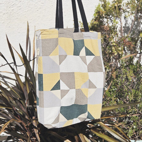 Tote bag de tela Formas