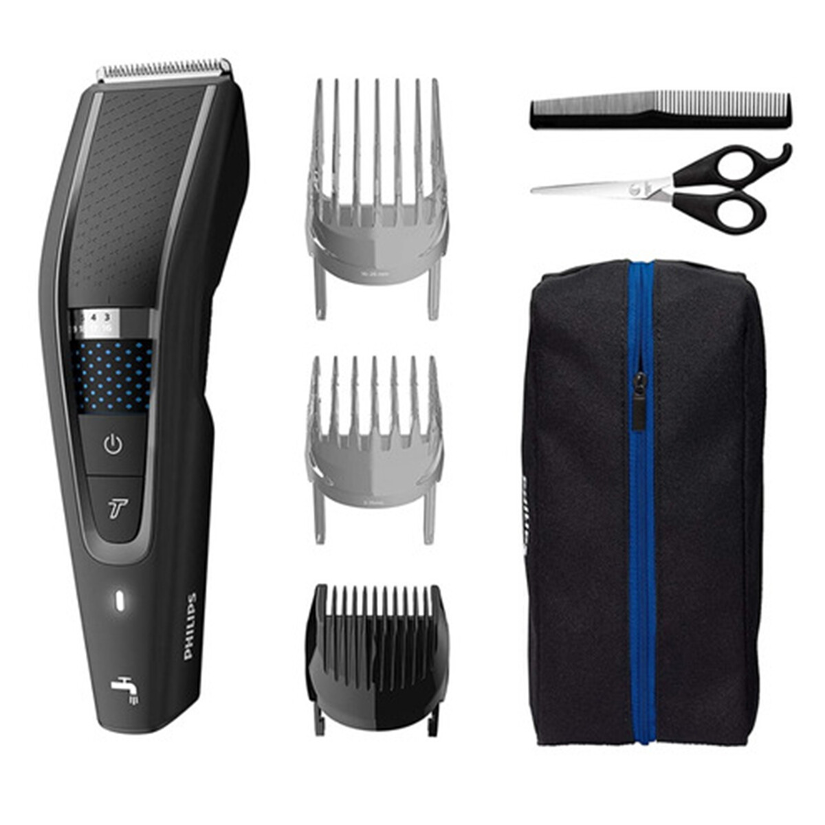 Cortapelos Inalambrica Philips Hc5632/15 28 Posiciones Fama Color Negro 