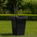 Maceta Piramidel 29.5Lts Negro Ref 0483 NEGRO