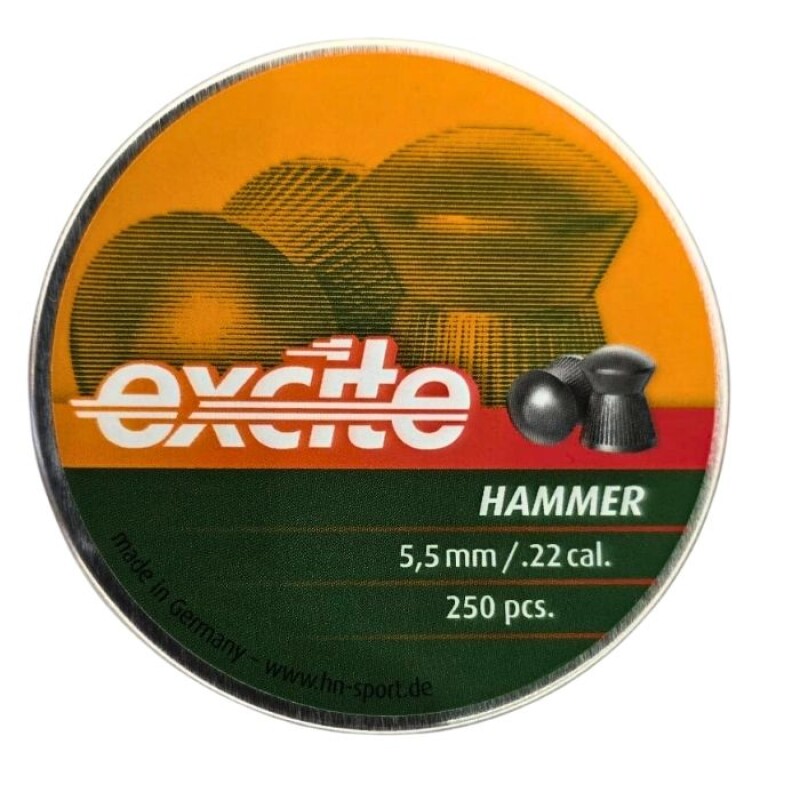 Chumbos Excite Hammer 5.5mm- 250pcs Chumbos Excite Hammer 5.5mm- 250pcs