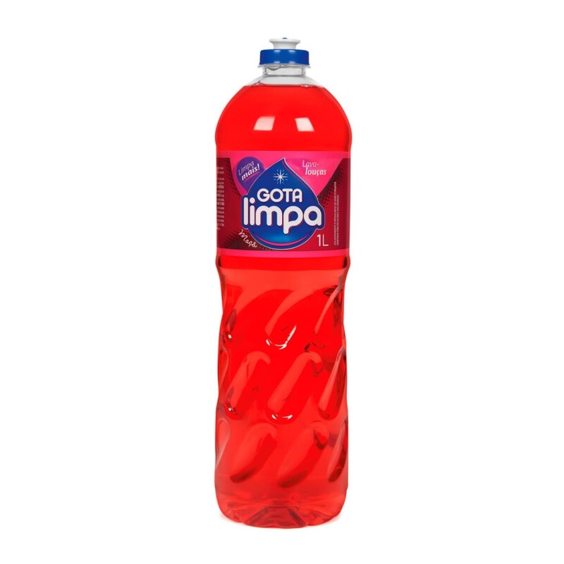 DETERGENTE GOTA LIMPA MANZANA 1LT Detergente Gota Limpa Manzana 1lt