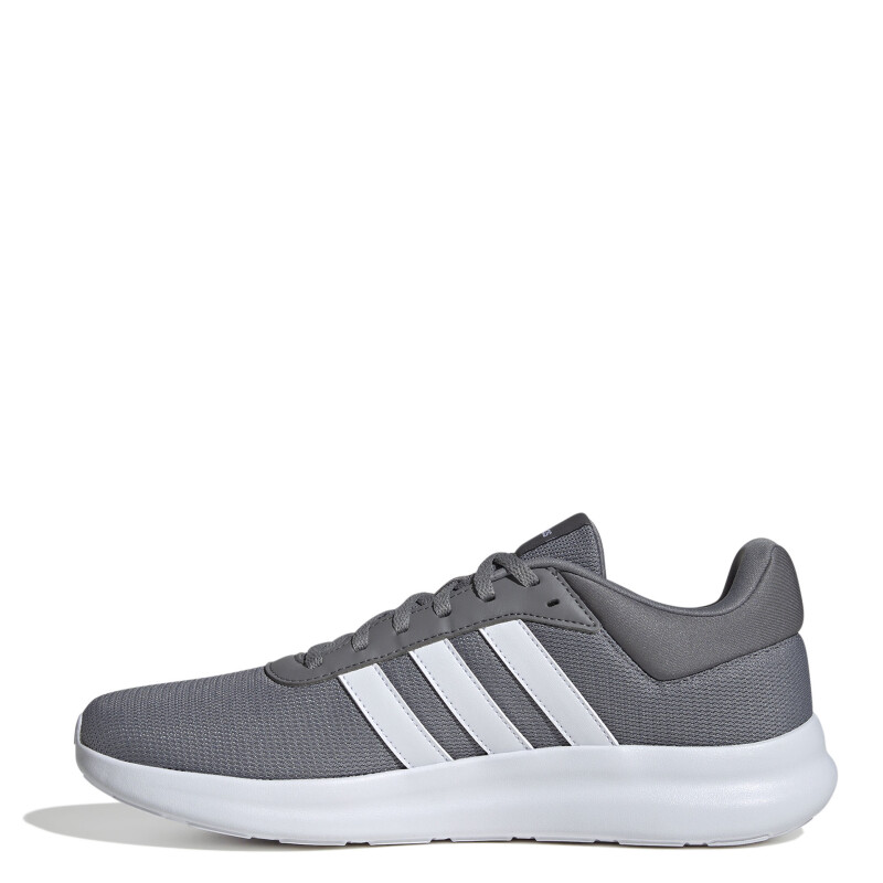 Championes de Hombre Adidas Lite Racer 4.0 Gris - Blanco