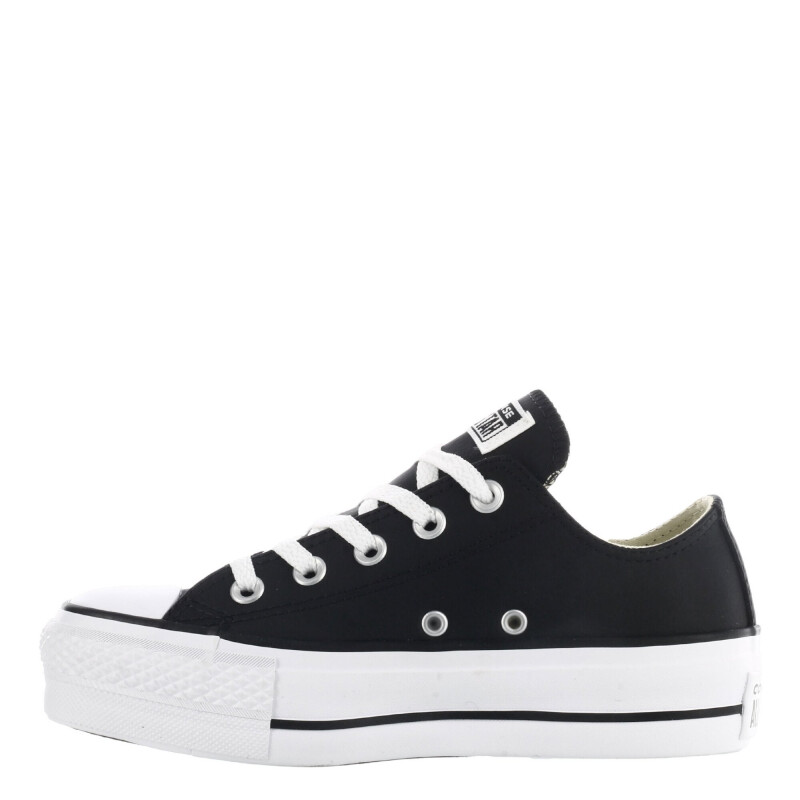 Championes Unisex Converse Plataforma Chuck Taylor Lift Negro - Blanco