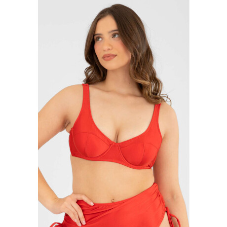 Copa balco lizy Hot red metal