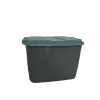 Caja Organizadora rectangular mediana de plástico con trabas - RAINHA Caja Organizadora rectangular mediana de plástico con trabas - RAINHA