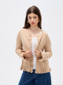 Saco Potok Beige Melange