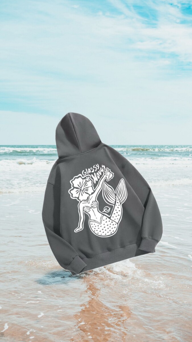 HOODIE SIRENA / Gris 