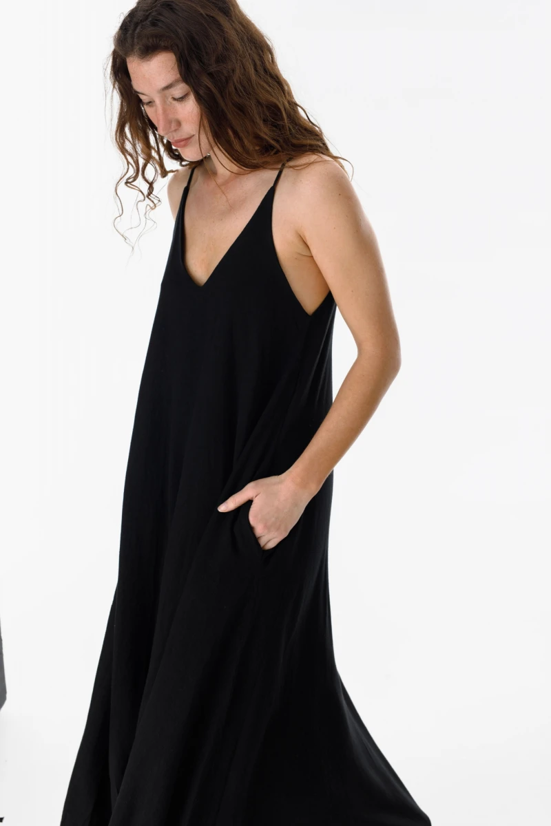 Vestido Sun negro talle unico