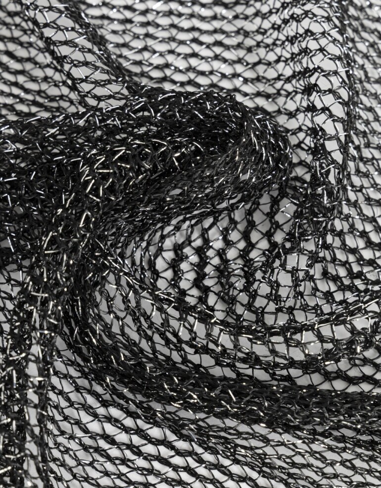 Pashminas Pashmina De Red Negro - Negro