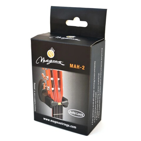 Magma Guitar Hanger Automatic black Magma Guitar Hanger Automatic black