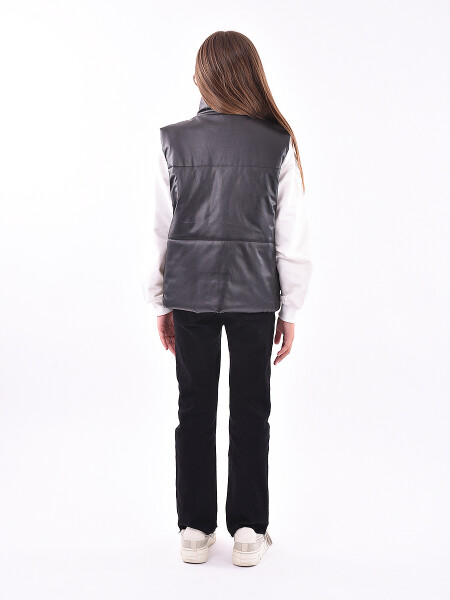 CHALECO ROMINA III NEGRO