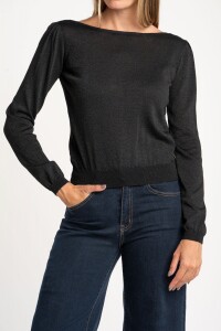 Sweater Lurex Negro