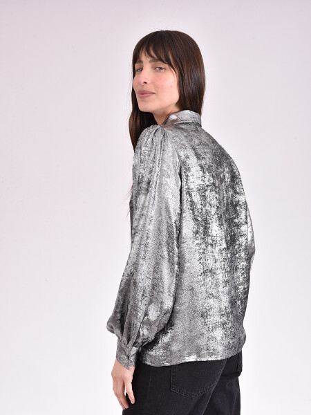 CAMISA TANA PLATEADO