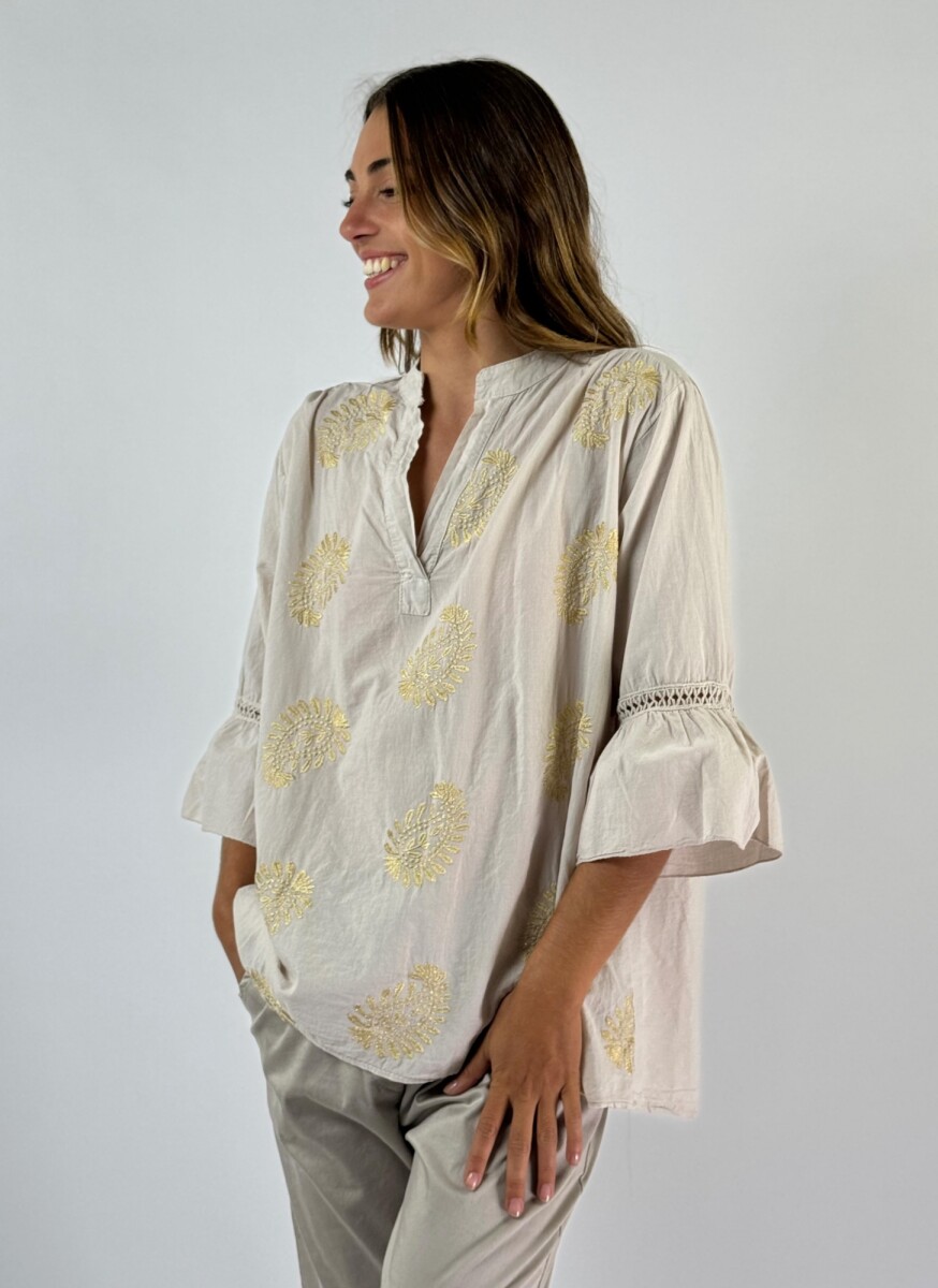 BLUSA VELANDRA - BEIGE 