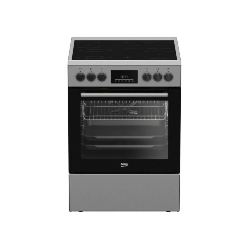 Cocina Vitrocerámica Inox 65L C/grill - Modelo FBM67320XS - Beko Cocina Vitrocerámica Inox 65L C/grill - Modelo FBM67320XS - Beko