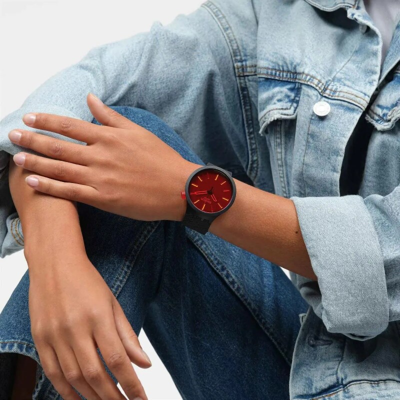 Reloj Swatch Midnight ModeS B05B111 de Silicona Reloj Swatch Midnight Modes B05b111 De Silicona