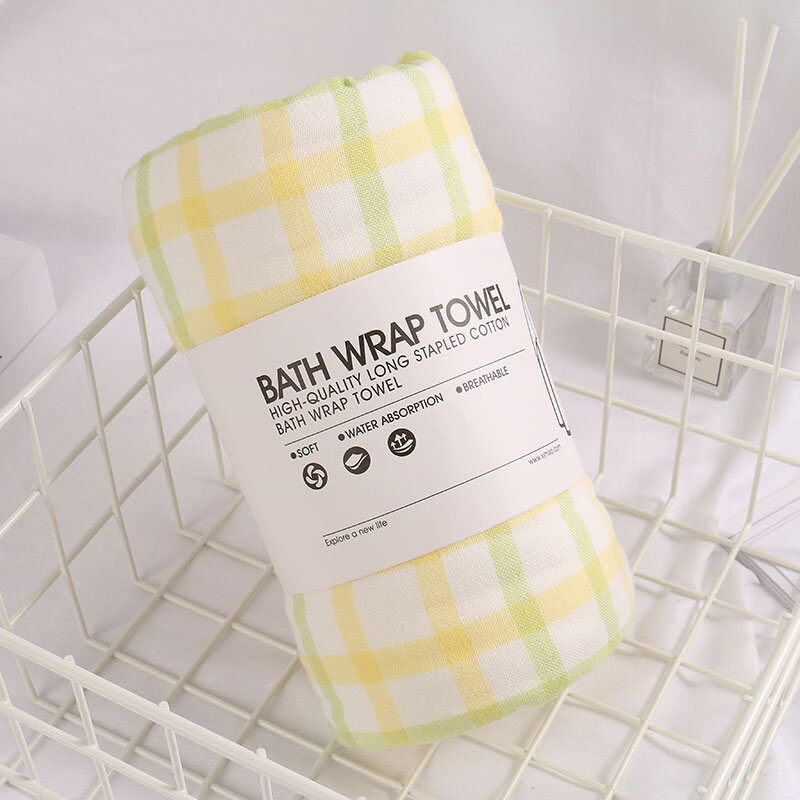 Toalla De Baño - Wrap Yellow Unica