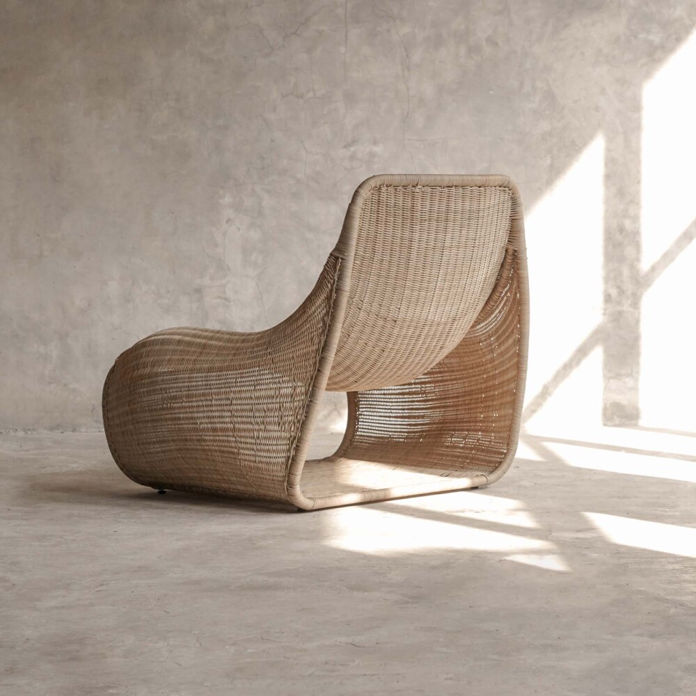 BUTACA RATTAN NATURAL-BEIGE SANDER NATURAL