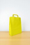 Bolsa lisa acuario 22x10x30 cm AMARILLO