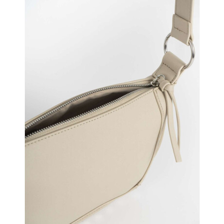 Bandolera Tachas Con Charm Marron Camel