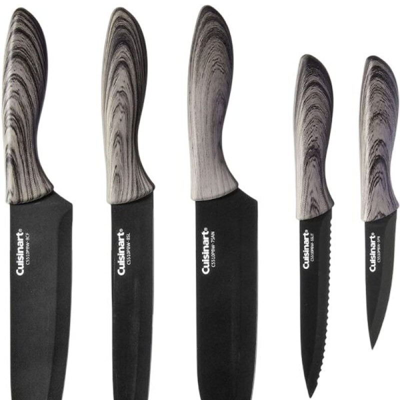 Juego de 5 cuchillos c/estuche advantage negro Cuisinart Juego de 5 cuchillos c/estuche advantage negro Cuisinart