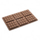 Molde Tableta de Chocolate 26x17x 1,5 cm Sin Color
