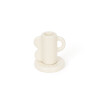 Candelabro porta velas Ondas Vintage Beige