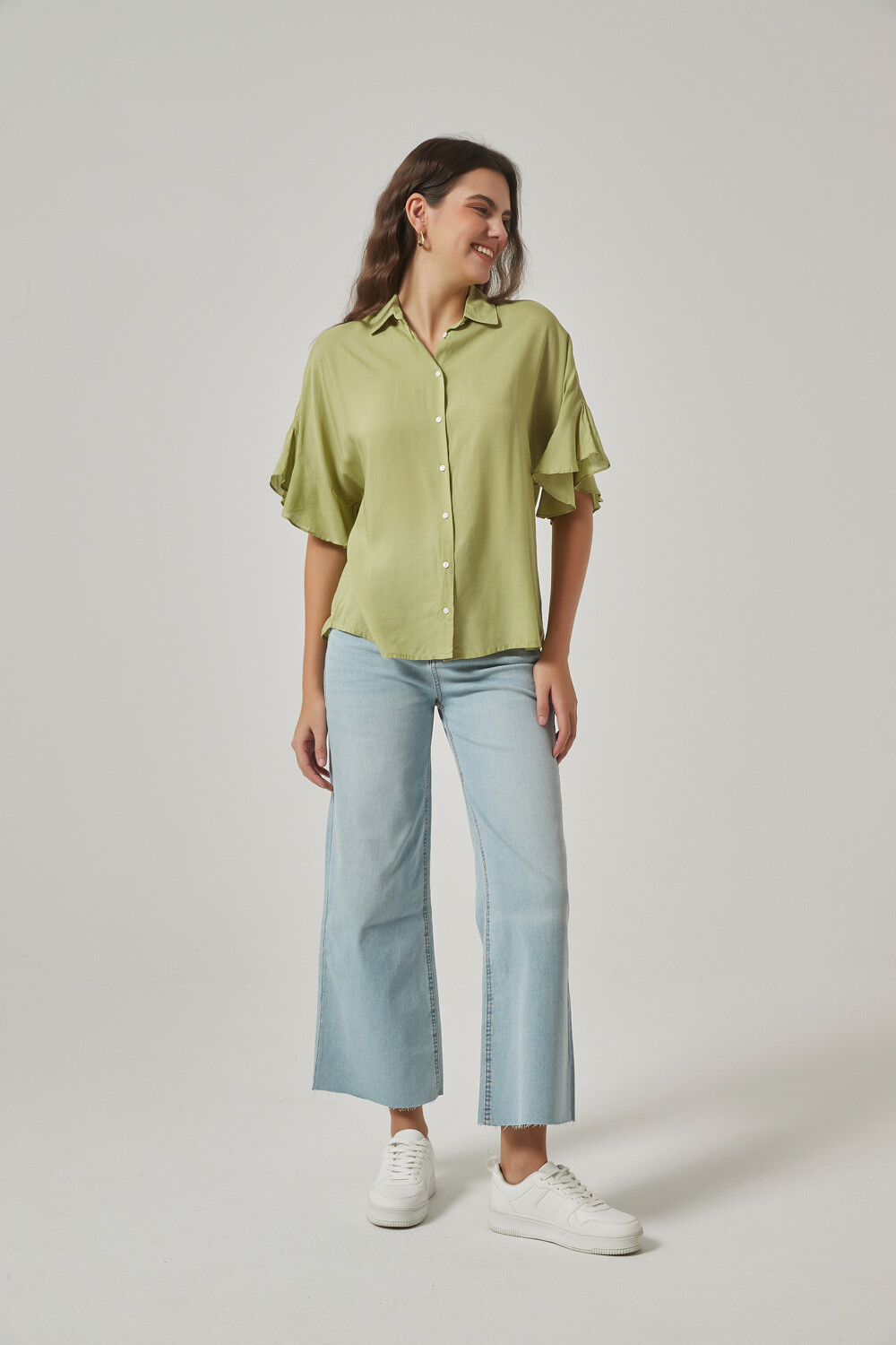 Camisa Korze Verde Oliva Claro