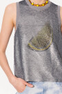 MUSCULOSA MEGHAN Plata