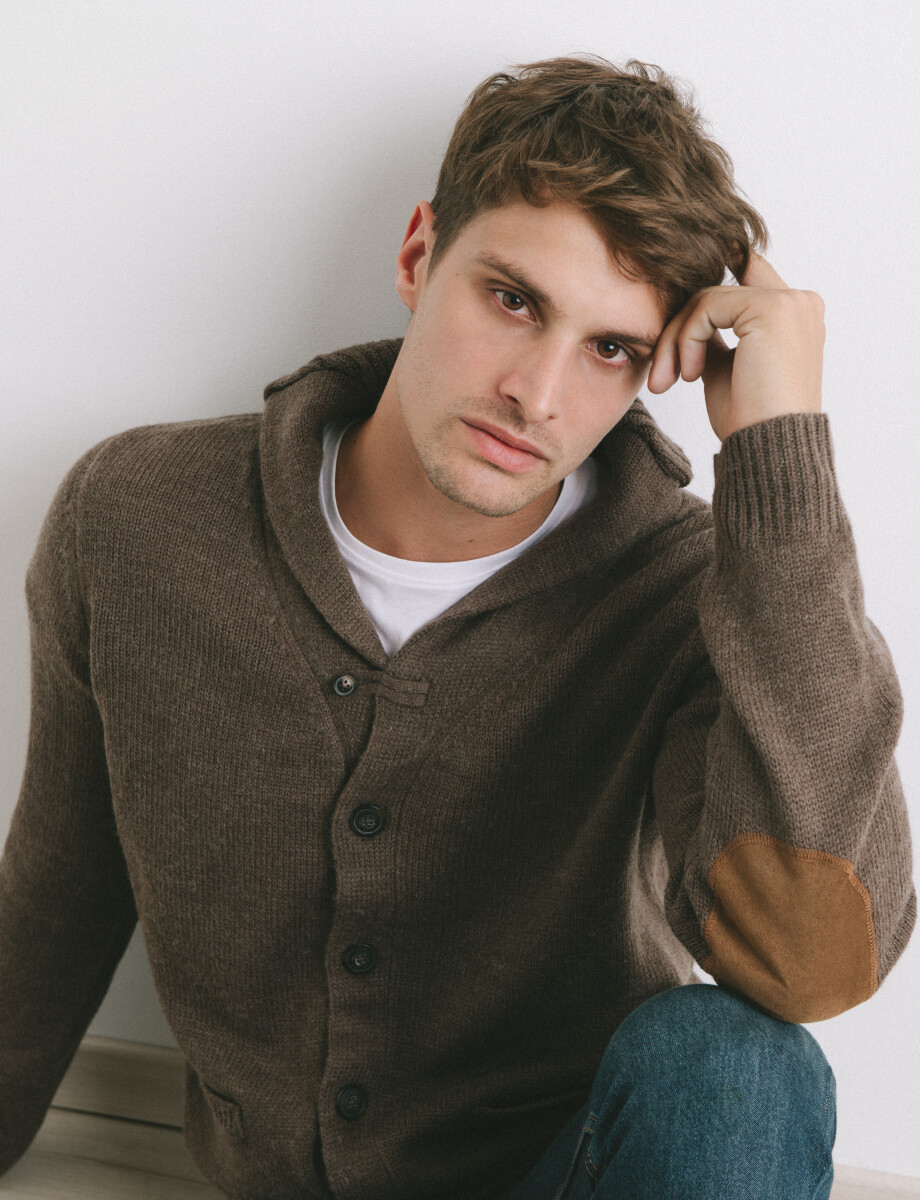 470663 CARDIGAN HARRY Marron