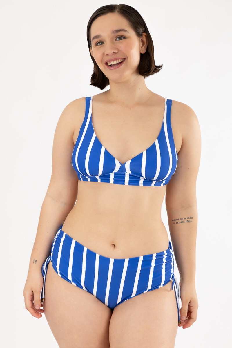 Top queen est. Blue stripes