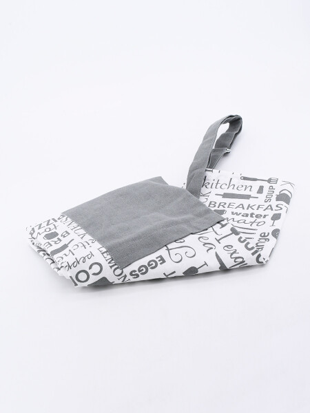 DELANTAL GRIS (V)