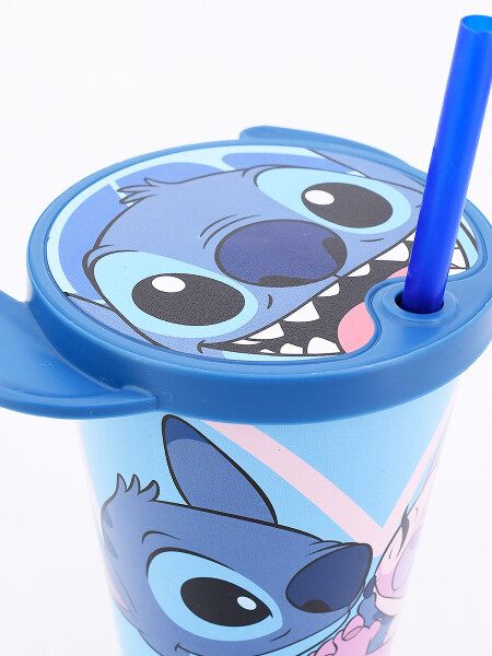 VASO CON SORBITO ANGEL CELESTE