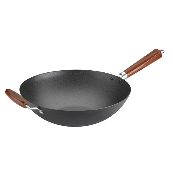 Cuisinart® WOK DE ACERO AL CARBONO 14" PRECURADO N/A