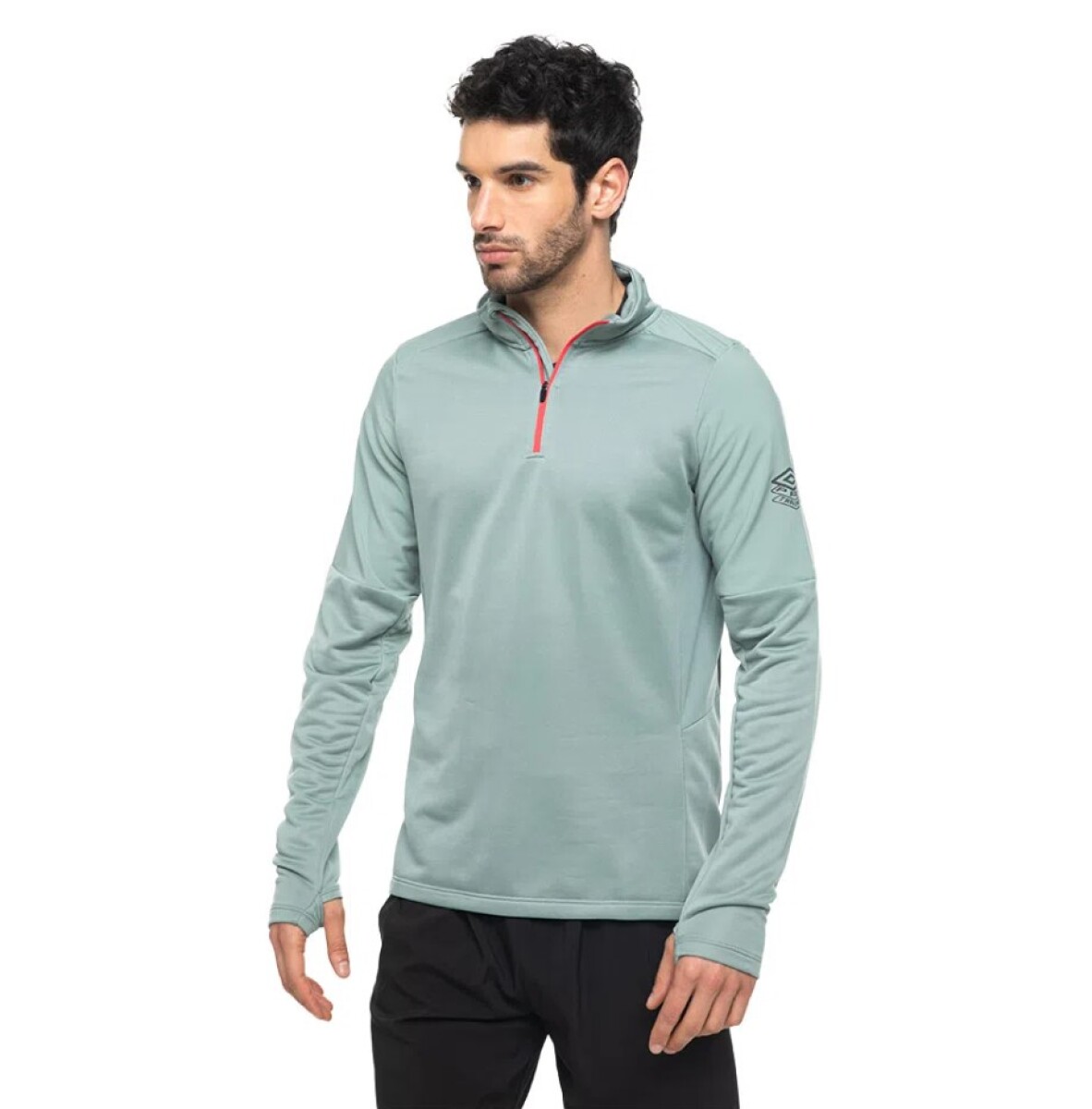 Buzo 1/2 zip Hybrid Umbro Hombre - Lb8 